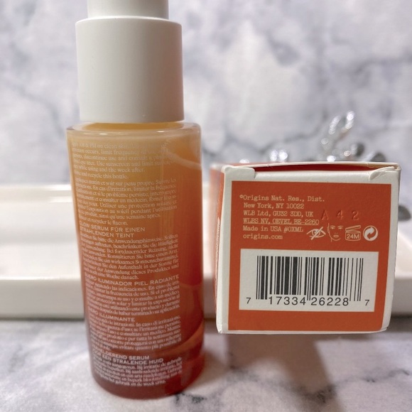 Origins Ginzing Into the Glow Brightening Serum, NEW - Full Size 1.0 oz/30 ml - Picture 4 of 13